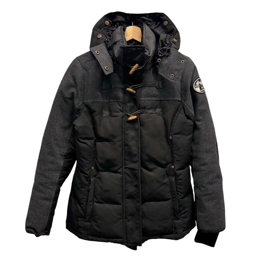 Pajar‎ Canada 50th Special Edition Parka Jacket Black Grey Size M